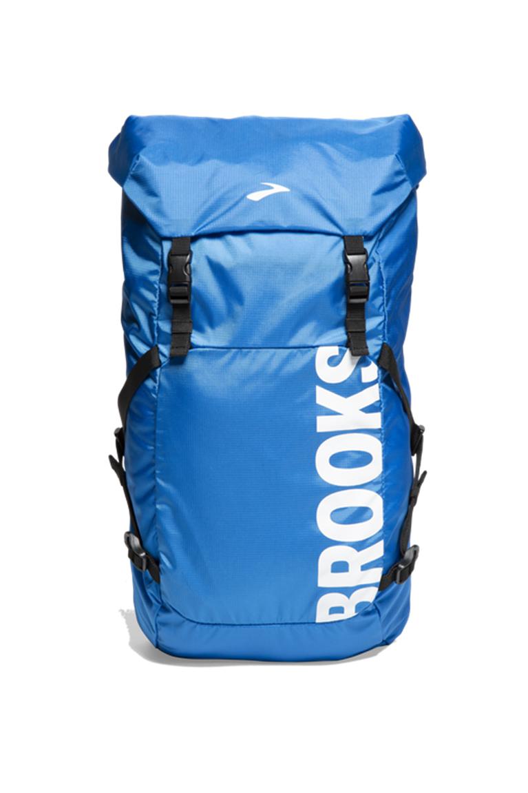 Brooks Stride Pack Women's Running Backpack - Blue/Black (52370-BOAL)